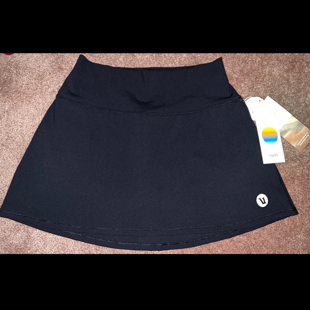 New Vuori Volley Skirt Women's Size Small Black Volley Skort